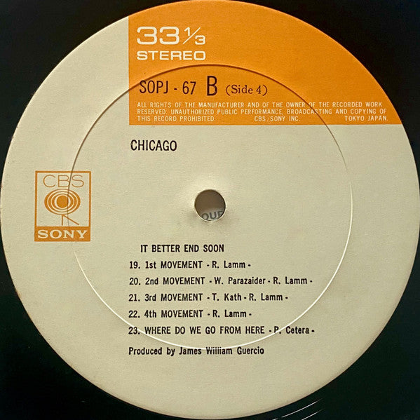Chicago (2) - Chicago (2xVinyl, LP, Album, Reissue) Near Mint (NM or M-) / Very Good Plus (VG+)