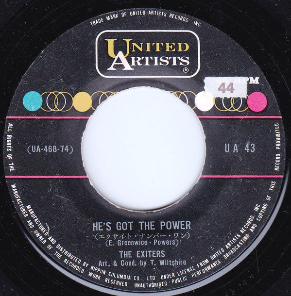 The Exciters - He's Got The Power (Vinyl, 7", Single) Very Good Plus (VG+) / Very Good (VG)