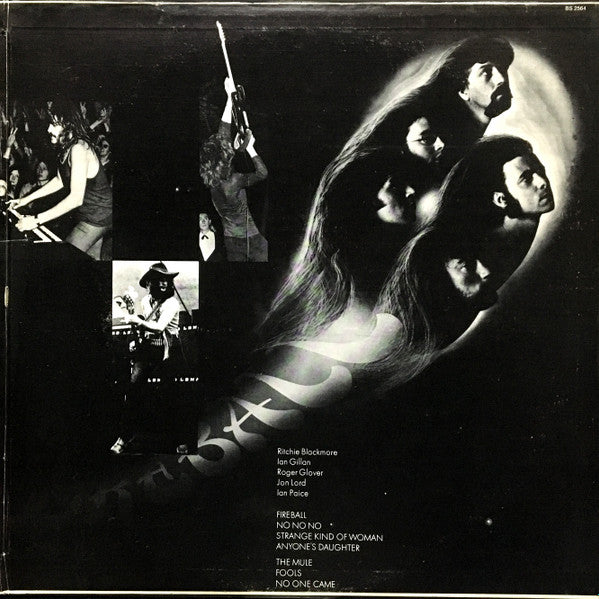 Deep Purple - Fireball (Vinyl, LP, Album, Reissue) Very Good Plus (VG+) / Good Plus (G+)