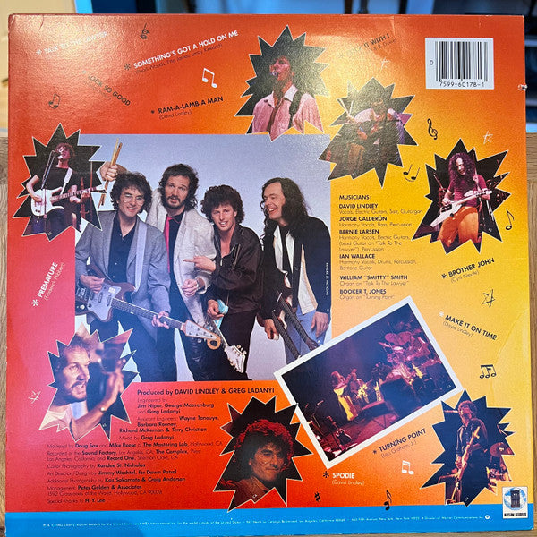 David Lindley And El Rayo-X - Win This Record! (Vinyl, LP, Album) Very Good (VG) / Very Good Plus (VG+)