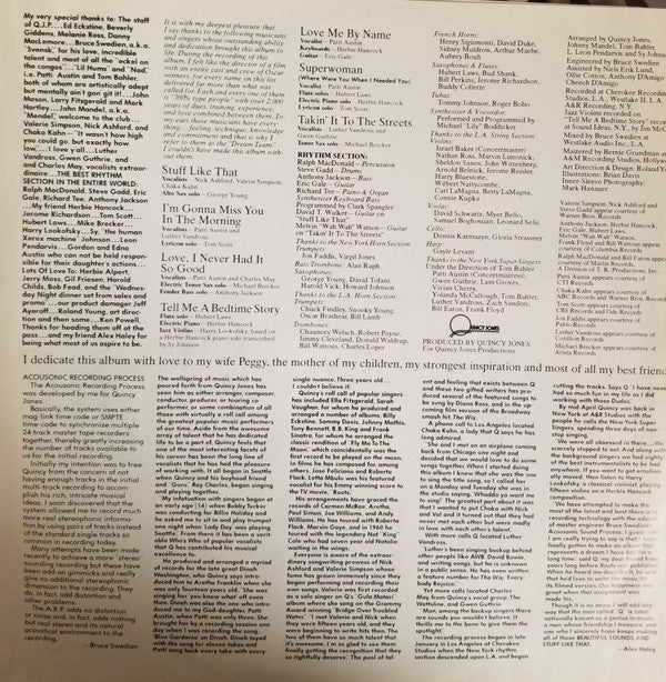 Quincy Jones - Sounds ... And Stuff Like That!! (Vinyl, LP, Album) Good Plus (G+) / Very Good (VG)