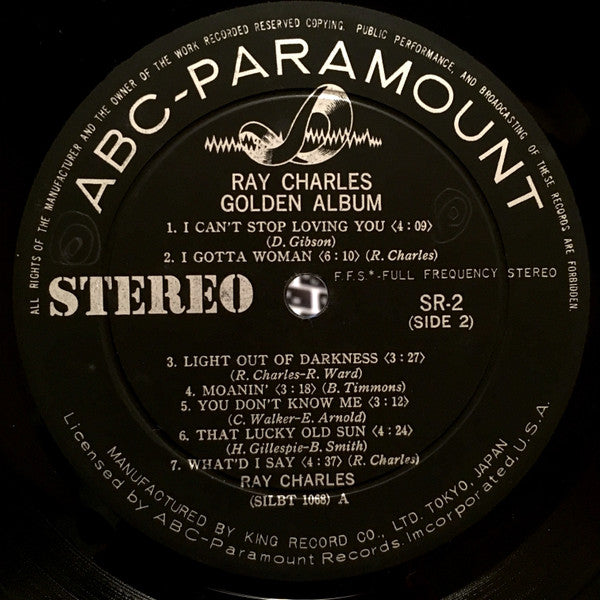 Ray Charles - Golden Album (Vinyl, LP, Compilation)