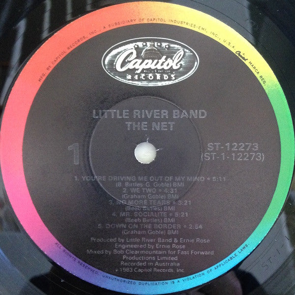 Little River Band - The Net (Vinyl, LP, Album) Good Plus (G+) / Very Good (VG)