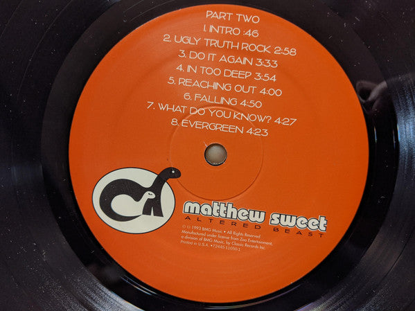 Matthew Sweet - Altered Beast (Vinyl, LP, Album) Very Good (VG) / Very Good (VG)