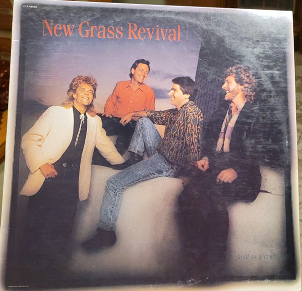 New Grass Revival - Hold To A Dream (Vinyl, LP, Album) Very Good Plus (VG+) / Very Good (VG)