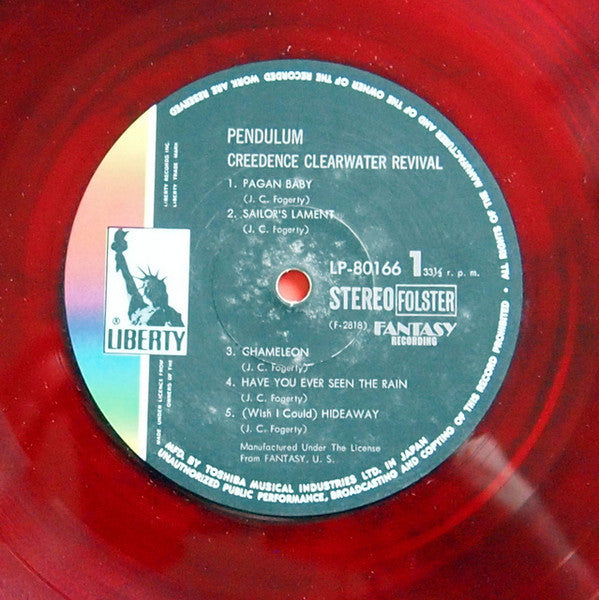 Creedence Clearwater Revival - Pendulum = ペンデュラム (Vinyl, LP, Album, Stereo) Good Plus (G+) / Very Good Plus (VG+)