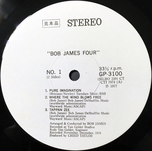 Bob James - BJ 4 (Vinyl, LP, Album, Promo) Very Good Plus (VG+) / Very Good (VG)