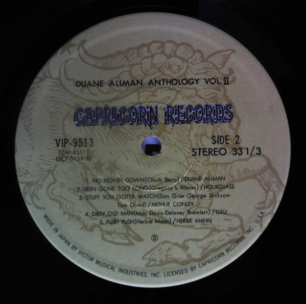 Duane Allman - An Anthology Vol. II (2xVinyl, LP, Compilation) Very Good Plus (VG+) / Good Plus (G+)