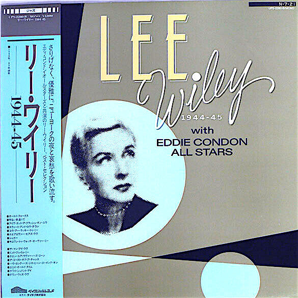 Lee Wiley - Lee Wiley 1944-45 (Vinyl, LP, Compilation, Mono) Very Good Plus (VG+) / Very Good (VG)
