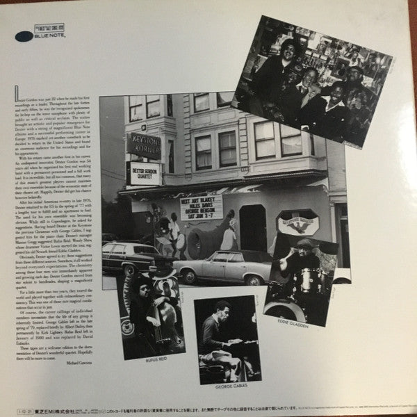 Dexter Gordon - Nights At The Keystone (2xVinyl, LP, Album) Very Good Plus (VG+) / Good Plus (G+)