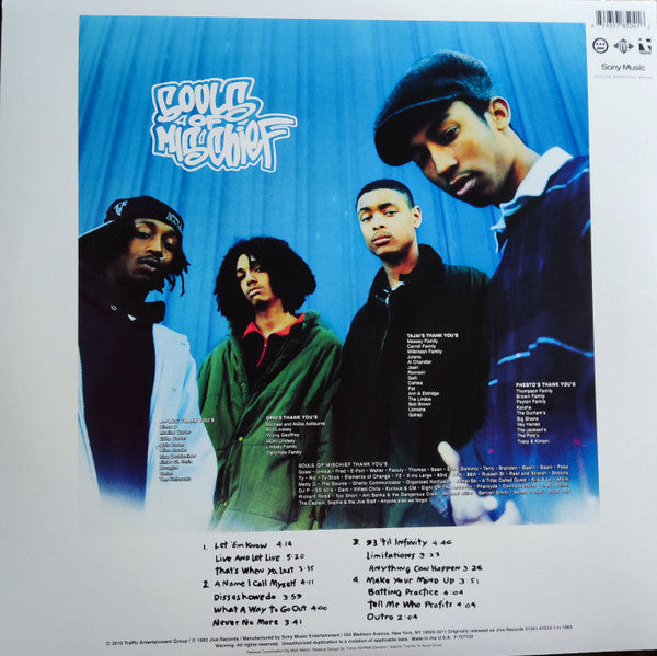 Souls Of Mischief - 93 'Til Infinity (2xVinyl, LP, Album, Reissue, Remastered) Very Good Plus (VG+) / Very Good Plus (VG+)