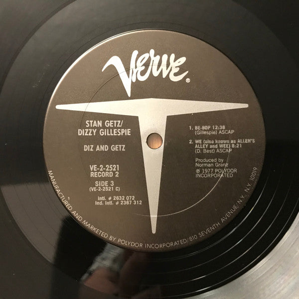Dizzy Gillespie - Diz And Getz (Vinyl, LP, Compilation)