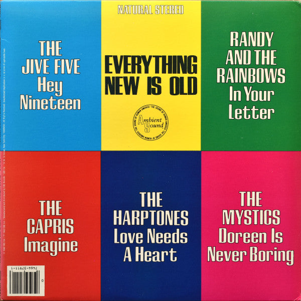 Various - Everything New Is Old...Everything Old Is New (Vinyl, LP, Sampler, Stereo) Very Good (VG) / Very Good (VG)