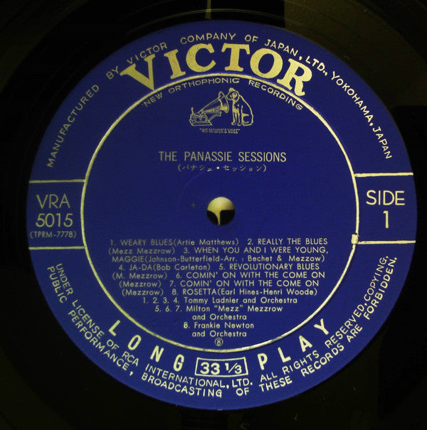 Tommy Ladnier - The Panassié Sessions (Vinyl, LP, Compilation) Very Good (VG) / Very Good (VG)