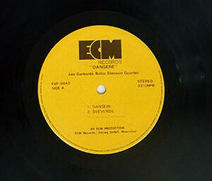 Jan Garbarek - Bobo Stenson Quartet - Dansere (Vinyl, LP, Album) Very Good Plus (VG+) / Very Good Plus (VG+)