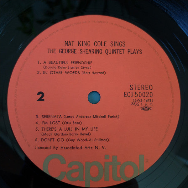 Nat King Cole - Nat King Cole Sings / George Shearing Plays (Vinyl,...