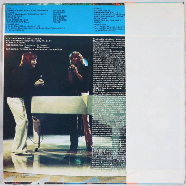 Bee Gees - Best Of Bee Gees Vol 2 (Vinyl, LP, Compilation) Very Good Plus (VG+) / Very Good Plus (VG+)
