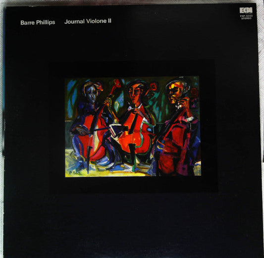 Barre Phillips - Journal Violone II (Vinyl, LP, Album) Very Good Plus (VG+) / Very Good (VG)