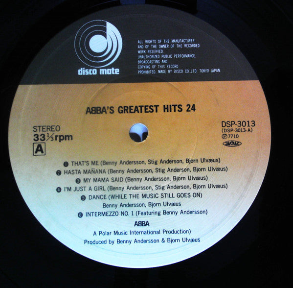 ABBA - ABBA's Greatest Hits 24 (Vinyl, LP, Compilation)