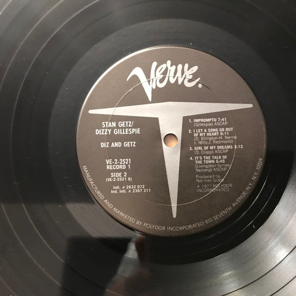 Dizzy Gillespie - Diz And Getz (Vinyl, LP, Compilation)