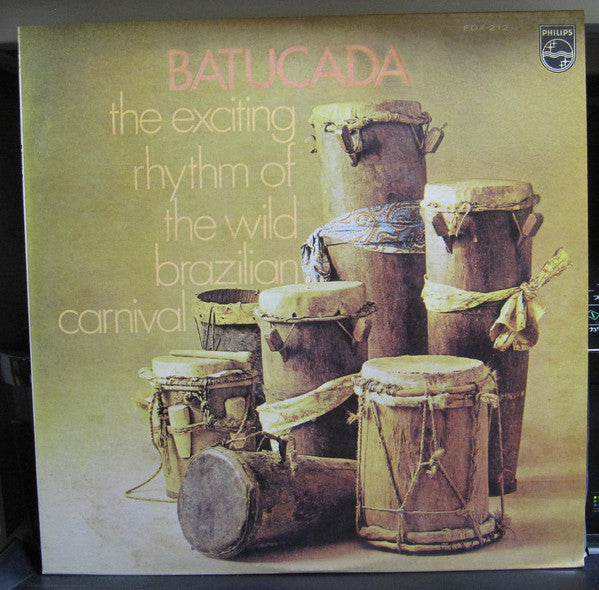 Escola De Samba Da Cidade - Batucada  "The Exciting Rhythm Of The Wild Brazilian Carnival" (Vinyl, LP, Album) Near Mint (NM or M-) / Near Mint (NM or M-)