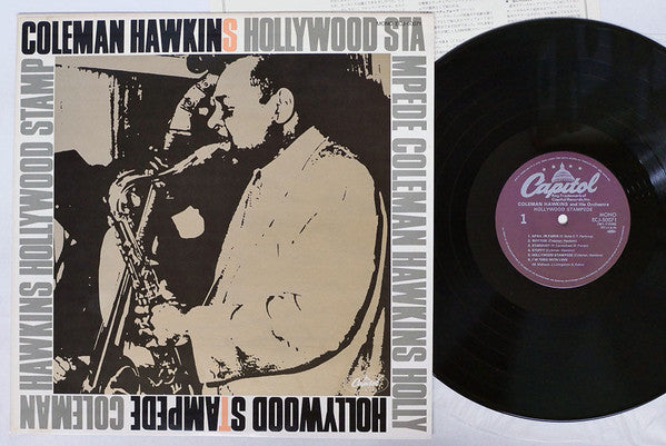 Coleman Hawkins And His Orchestra - Hollywood Stampede (Vinyl, LP, Compilation) Very Good Plus (VG+) / Very Good (VG)