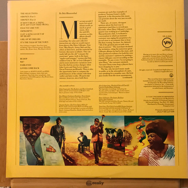 Dizzy Gillespie - Diz And Getz (Vinyl, LP, Compilation)