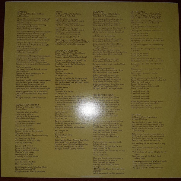 Earth, Wind & Fire - Faces (2xVinyl, LP, Album, Stereo) Very Good (VG) / Very Good (VG)