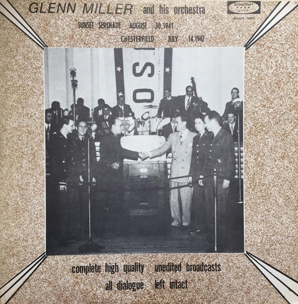 Glenn Miller And His Orchestra - Sunset Serenade August 30-1941 / Chesterfield Broad Cast - July14-1942 (Vinyl, LP, Album) Very Good Plus (VG+) / Very Good Plus (VG+)