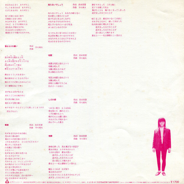 Yoshio Hayakawa - かっこいいことはなんてかっこ悪いんだろう (Vinyl, LP, Album, Repress) Very Good (VG) / Good (G)