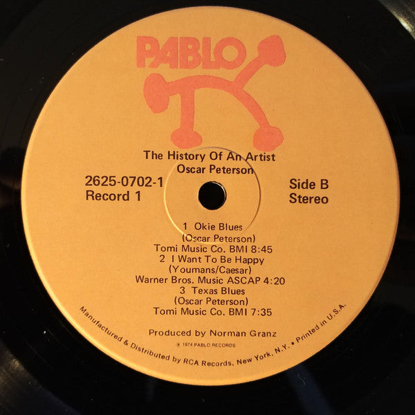 Oscar Peterson - The History Of An Artist (2xVinyl, LP, Album) Near Mint (NM or M-) / Near Mint (NM or M-)