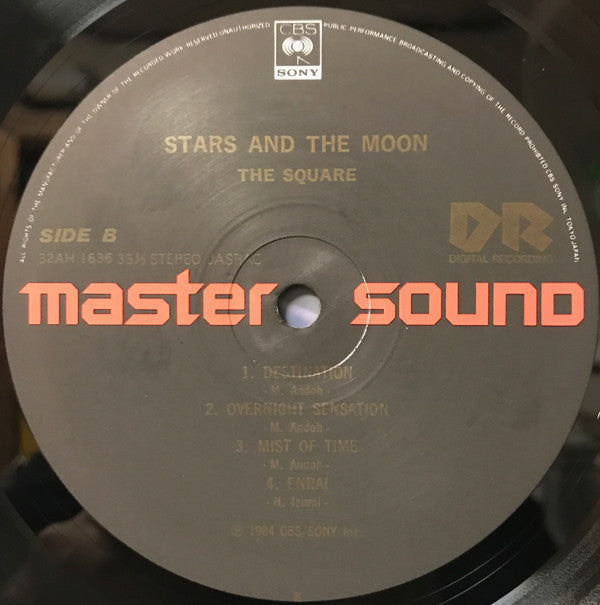 T-Square - Stars And The Moon (Vinyl, LP, Album, Deluxe Edition, Stereo) Very Good (VG) / Very Good (VG)