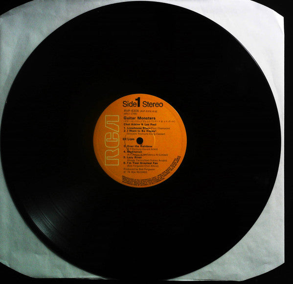 Chet Atkins - Guitar Monsters (Vinyl, LP) Very Good Plus (VG+) / Very Good Plus (VG+)