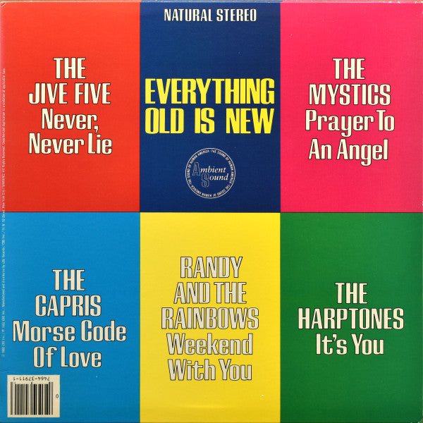 Various - Everything New Is Old...Everything Old Is New (Vinyl, LP, Sampler, Stereo) Very Good (VG) / Very Good (VG)