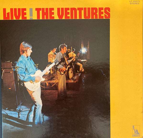 The Ventures - Live! (Vinyl, LP, Album, Stereo)