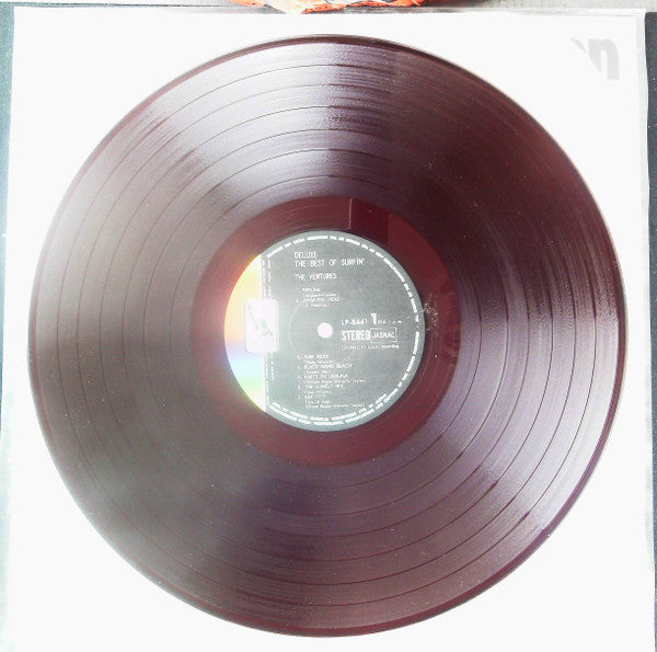 The Ventures - Deluxe The Best Of Surfin' (Vinyl, LP, Compilation, Stereo) Very Good (VG) / Very Good (VG)