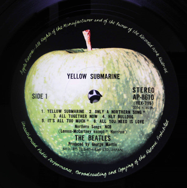 The Beatles - Yellow Submarine (Vinyl, LP, Album, Reissue) Very Good Plus (VG+) / Very Good (VG)