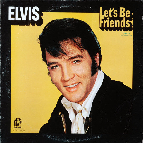 Elvis Presley - Let's Be Friends (Vinyl, LP, Compilation, Reissue, Stereo, Mono) Very Good (VG) / Very Good (VG)