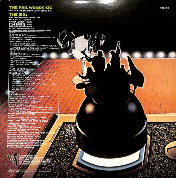 The Phil Woods Six - Live From The Showboat (2xVinyl, LP, Album) Near Mint (NM or M-) / Very Good Plus (VG+)
