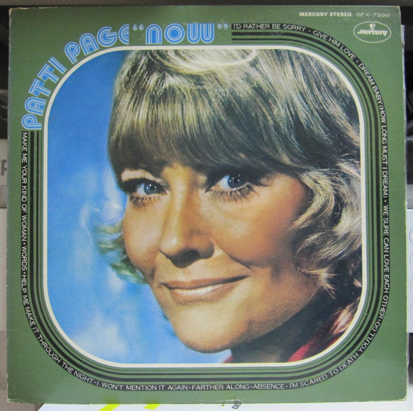 Patti Page - Now (Vinyl, LP, Album) Very Good Plus (VG+) / Very Good (VG)