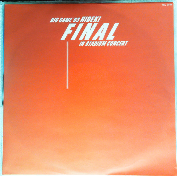 Hideki Saijo - Big Game '83 Hideki Final In Stadium Concert (Vinyl,...