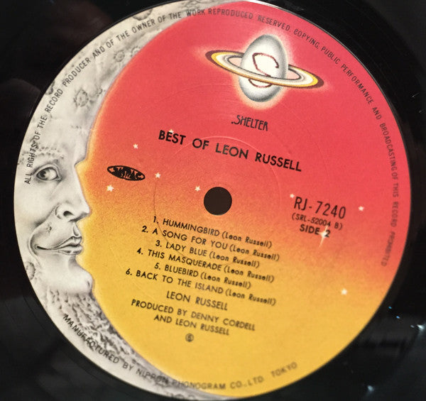 Leon Russell - Best Of Leon (Vinyl, LP, Compilation) Very Good Plus (VG+) / Very Good Plus (VG+)