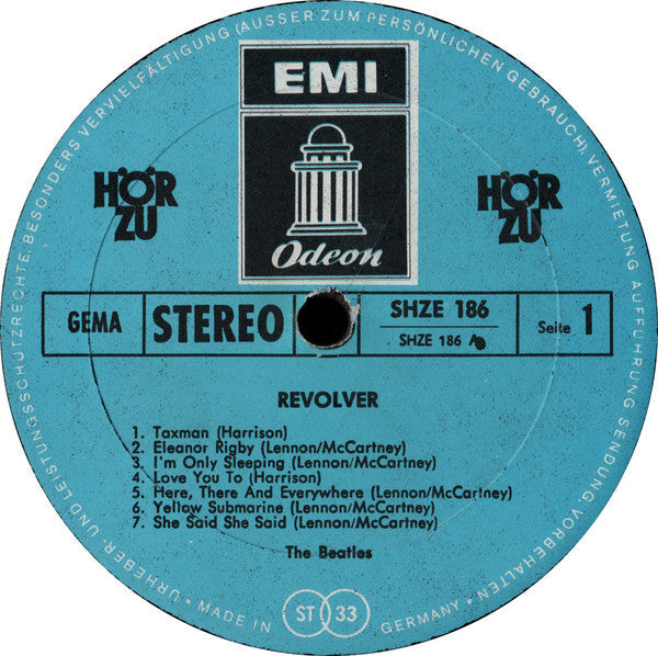 The Beatles - Revolver (Vinyl, LP, Album, Reissue)