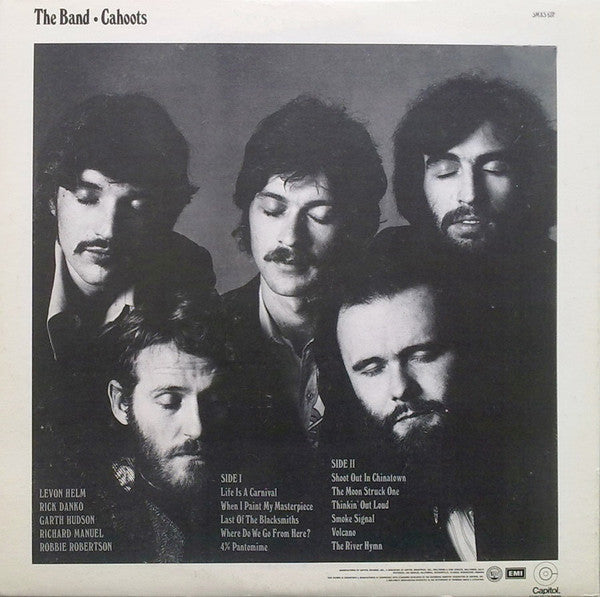 The Band - Cahoots (Vinyl, LP, Album, Stereo) Very Good (VG) / Very Good Plus (VG+)