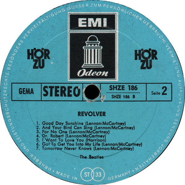 The Beatles - Revolver (Vinyl, LP, Album, Reissue)