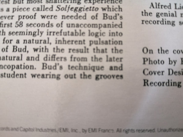 Bud Powell - The Amazing Bud Powell, Vol. 3 - Bud! (Vinyl, LP, Albu...