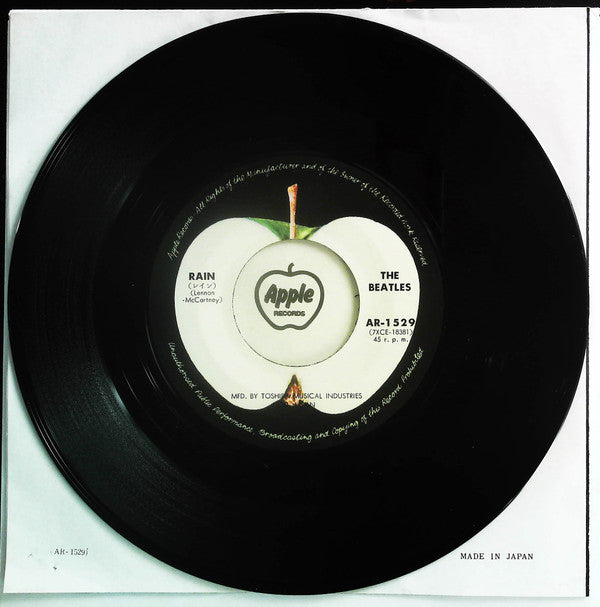 The Beatles - Paperback Writer / Rain (Vinyl, 7", Repress, Mono) Good Plus (G+) / Very Good (VG)