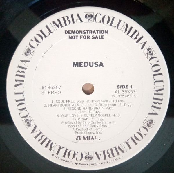 Medusa (23) - Medusa (Vinyl, LP, Album, Promo) Very Good (VG) / Good Plus (G+)