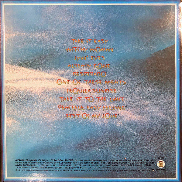 Eagles - Their Greatest Hits 1971-1975 (Vinyl, LP, Album, Compilation) Very Good Plus (VG+) / Very Good (VG)