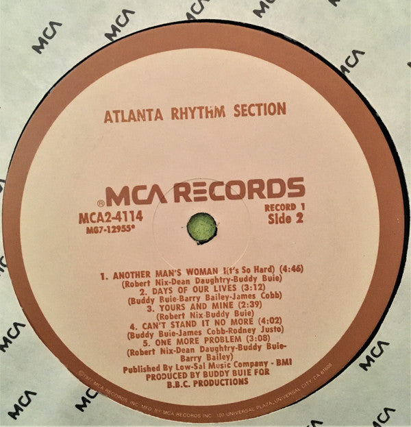 Atlanta Rhythm Section - Atlanta Rhythm Section (2xVinyl, LP, Compilation) Very Good Plus (VG+) / Very Good Plus (VG+)